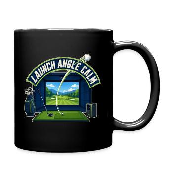 ANGLE DE LANCEMENT CALME - Mug uni - noir - Droite