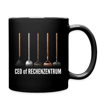 CEO of Data Center Gardener Garden Gardening - Full Colour Mug - black - Right