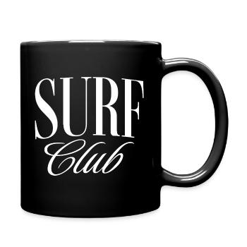 Surf Club - Tasse einfarbig - Schwarz - Rechts