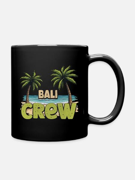 Bali Crew - Tasse einfarbig - Schwarz