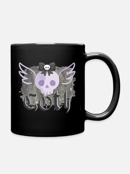 Goth - Tasse einfarbig - Schwarz