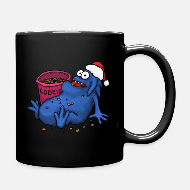 Kobold Cookies Weihnacht - Tasse einfarbig - Schwarz