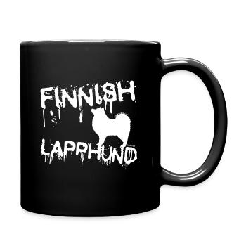 Drip Lapphund - Full Colour Mug - black - Right