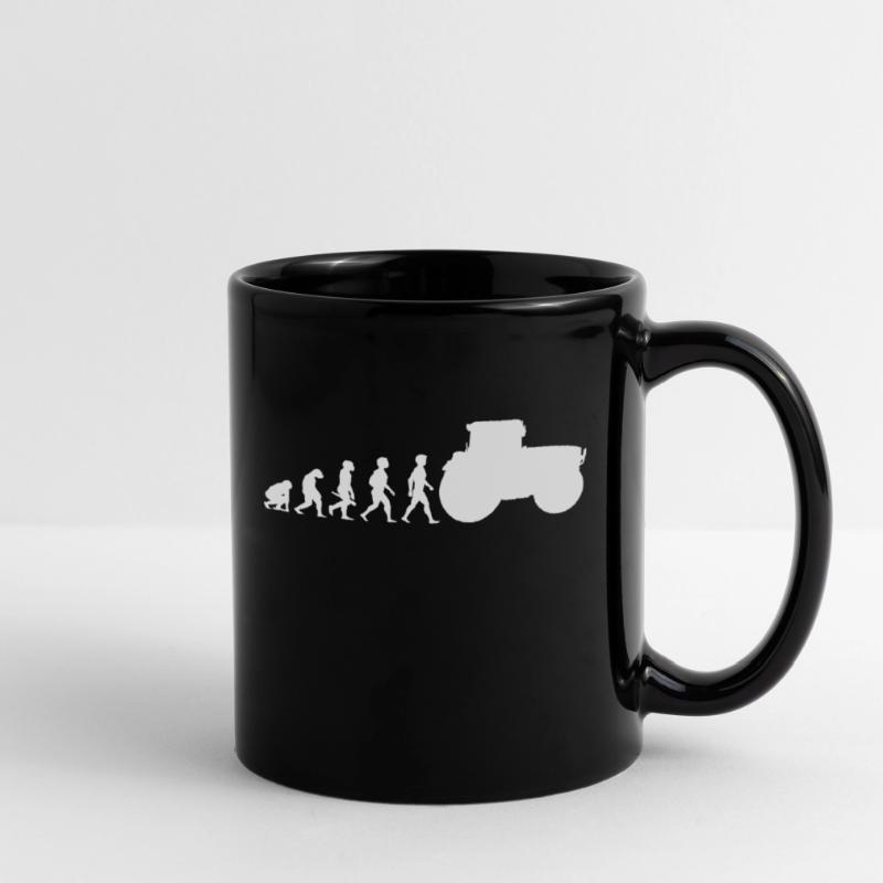 Evolution tractor tractor tractors Full Colour Mug