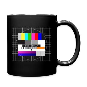 TV Test Image Big Bang Mac Display Screenshot - Full Colour Mug - black - Right