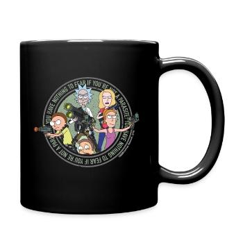 Rick and Morty and the Smith Family Mug - Full Colour Mug - black - Right