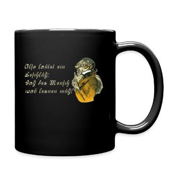 Teacher - Full Colour Mug - black - Right