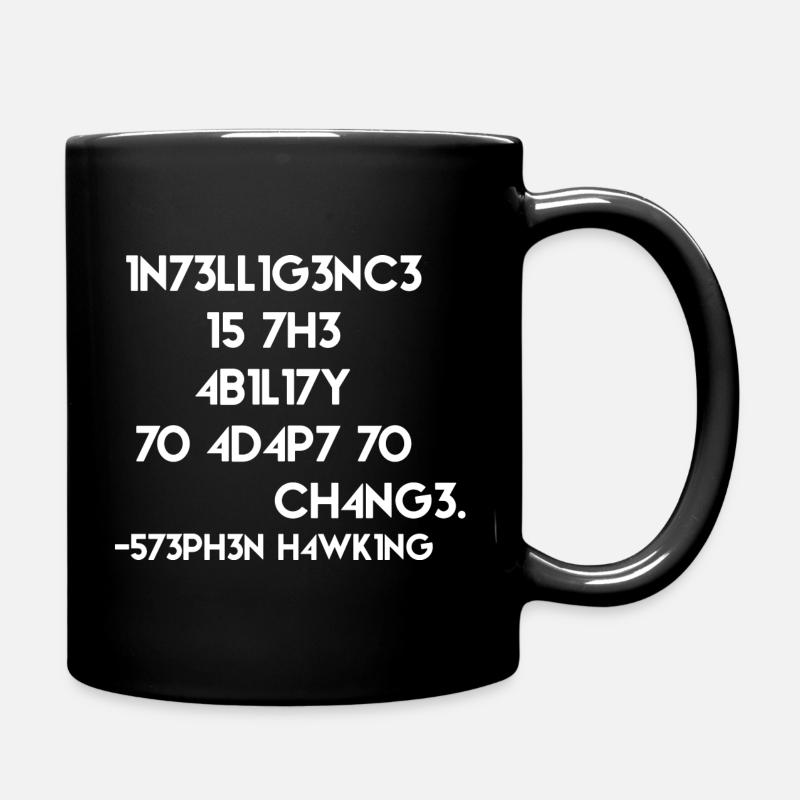 Citer physicien programmeur - Mug uni - noir