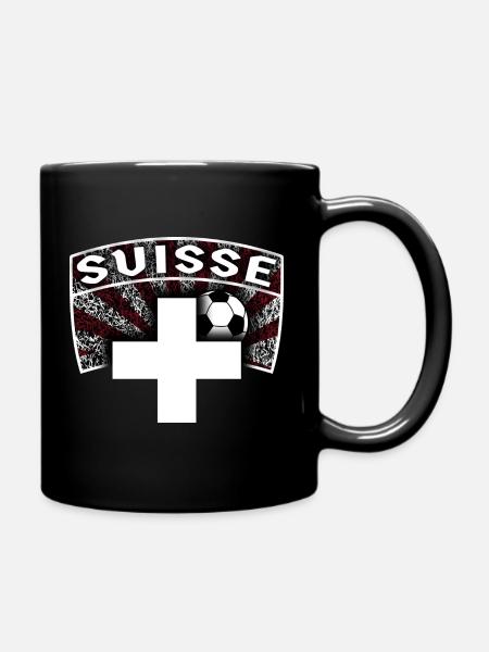 football suisse 01 football t shirt suisse - Mug uni - noir