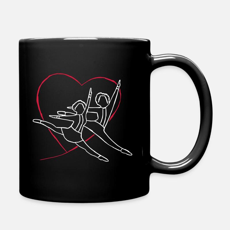 Tanzpaar-Liebe - Tasse einfarbig - Schwarz