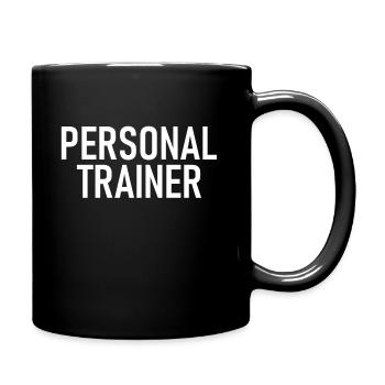 Personal Trainer - Entraînement - Sports - Gym - Fitness - Mug uni - noir - Droite
