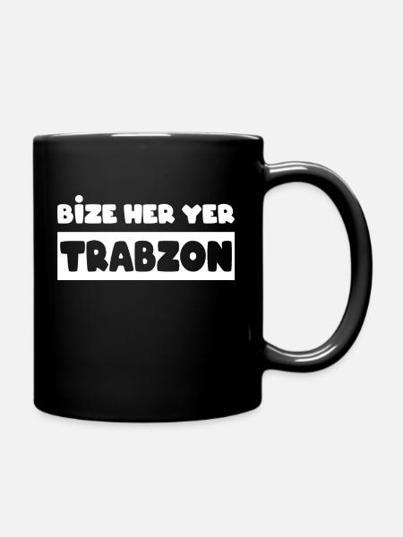 Bize her yer Trabzon 61 - Mug uni - noir