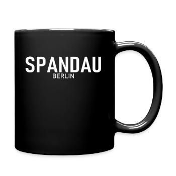Spandau - Berlin - Allemagne - Allemagne - Arrondissement - Mug uni - noir - Droite