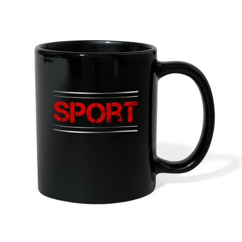Sport - Tasse einfarbig