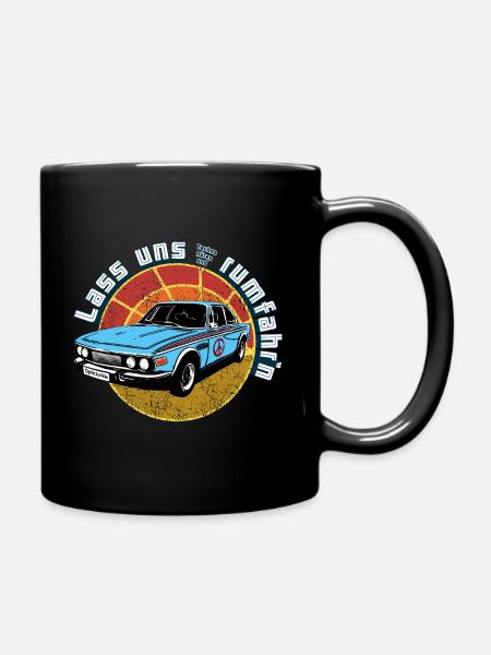 Écoutons la techno - Mug uni - noir