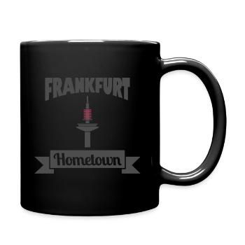 Ville natale Francfort-sur-le-Main - Mug uni - noir - Droite