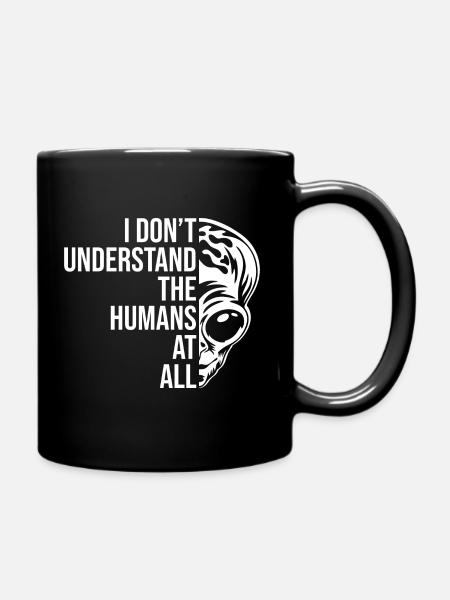 Graphique de citation extraterrestre - Mug uni - noir
