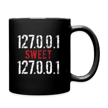 Home Sweet Home - Humour de bureau informatique nerd - Mug uni - noir - Droite