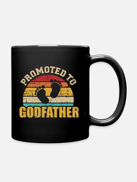 Godfather - Full Colour Mug - black