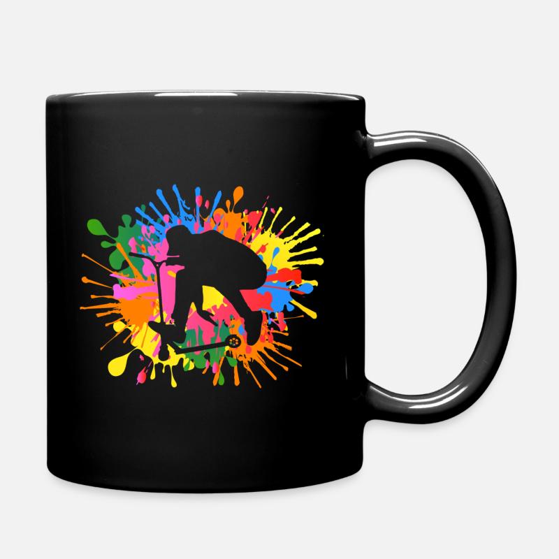 Scooter - Tasse einfarbig - Schwarz