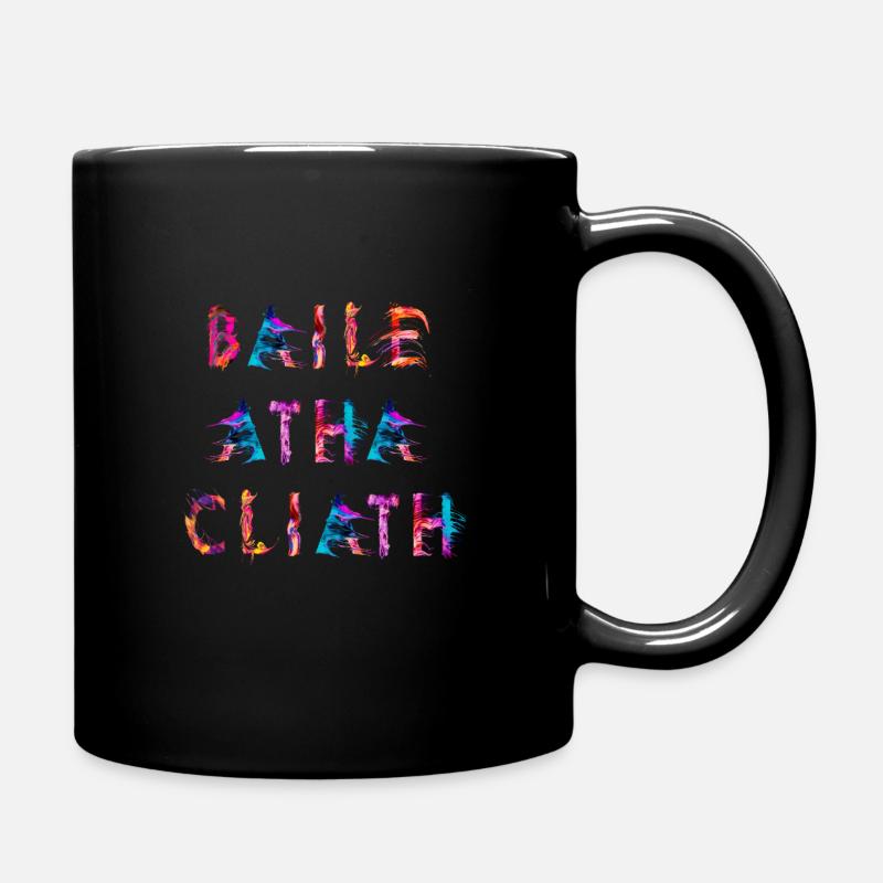 Baile atha cliath dublin - Full Colour Mug - black