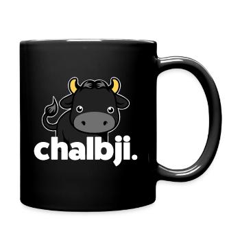 CHALBJI - Tasse einfarbig - Schwarz - Rechts