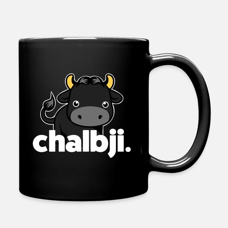 CHALBJI - Tasse einfarbig - Schwarz