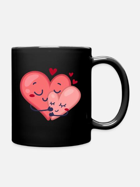 LOVE - Mug uni - noir