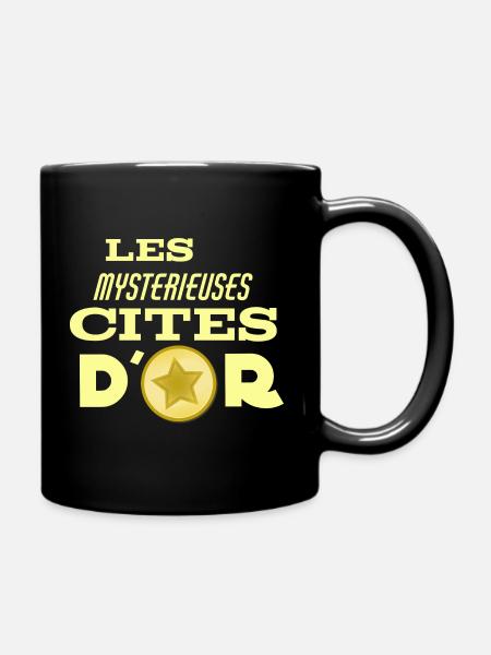 les mysterieuses cite d ’or - Mug uni - noir