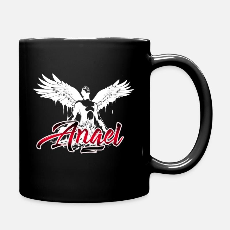 Angel. - Tasse einfarbig - Schwarz