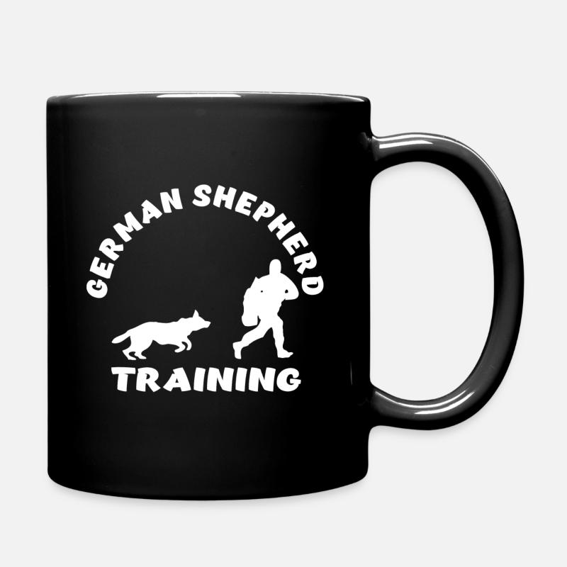 Berger Allemand - Mug uni - noir