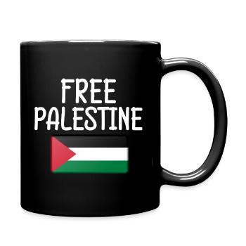 Free Gaza Palestine Palestine Freedom - Full Colour Mug - black - Right