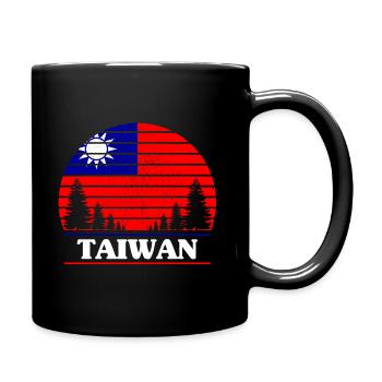 Taïwan - Mug uni - noir - Droite