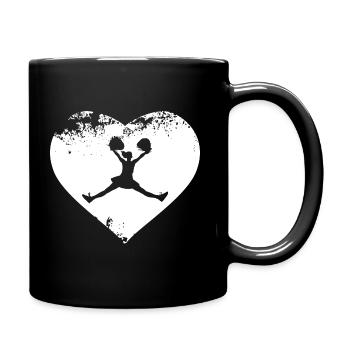 Pom-pom girl Cheerleading Pom pom girl Cheer - Mug uni - noir - Droite