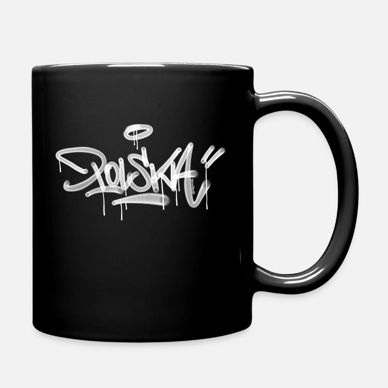 Polska Graffiti Tag - Tasse einfarbig - Schwarz