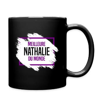 Nathalie - Mug uni - noir - Droite