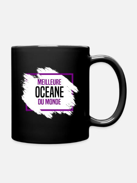 Océane - Mug uni - noir