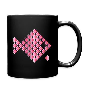 Return to the pack - Full Colour Mug - black - Right
