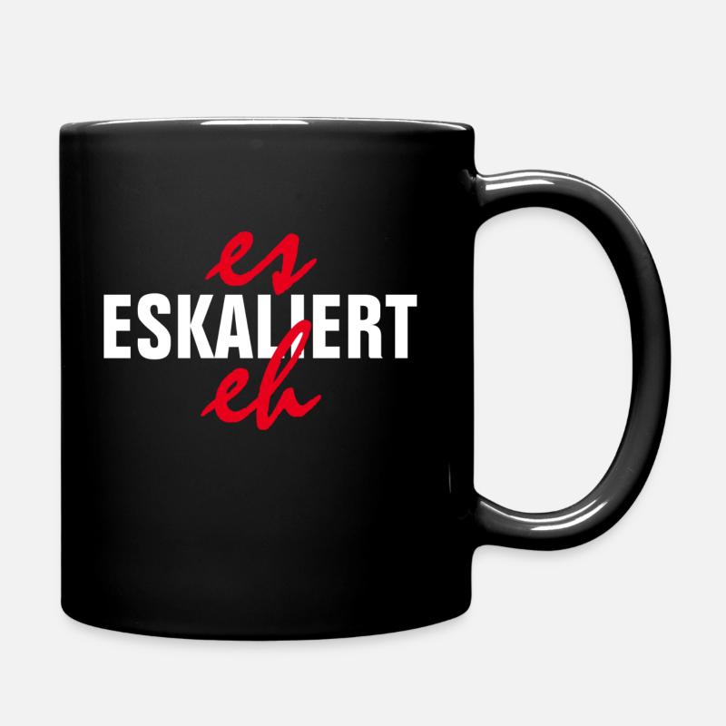 ES ESKALIERT EH - ESKALATION - Tasse einfarbig - Schwarz