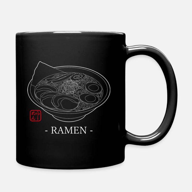 Ramen - Tasse einfarbig - Schwarz