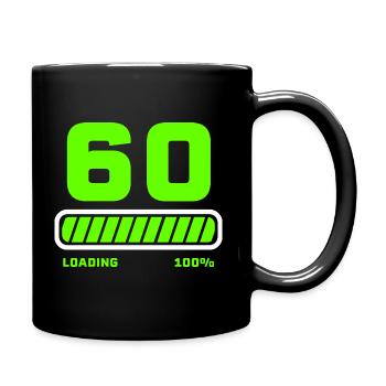 60e anniversaire 60 ans - Mug uni - noir - Droite