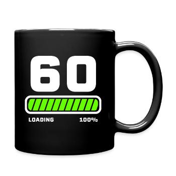 Faisceau de chargement du 60e anniversaire - Mug uni - noir - Droite