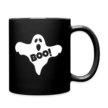 Ghost Boo - Full Colour Mug - black - Right