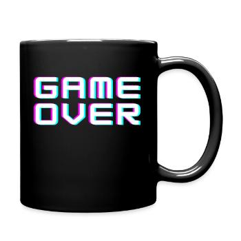 Game over - Full Colour Mug - black - Right