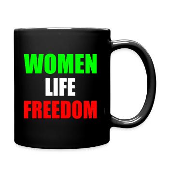 Women life freedom - Mug uni - noir - Droite