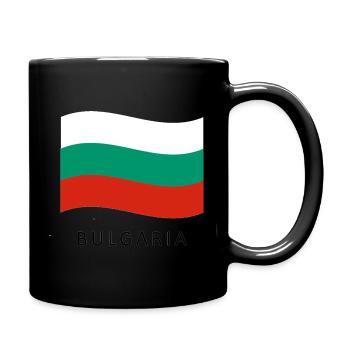 Flag Bulgaria - Bulgaria - Full Colour Mug - black - Right