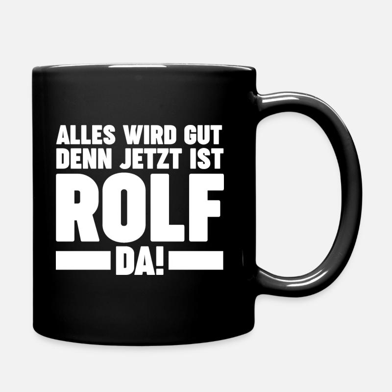 Rolf - Tasse einfarbig - Schwarz