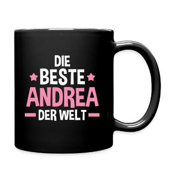 Andrea - Tasse einfarbig - Schwarz - Rechts