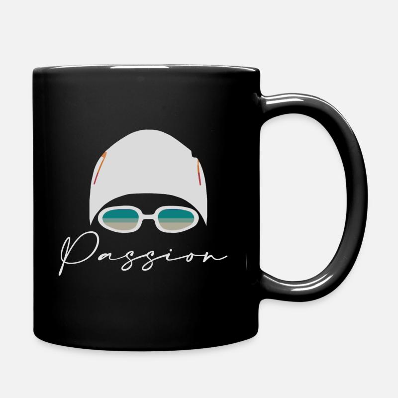 Swimmer - Full Colour Mug - black
