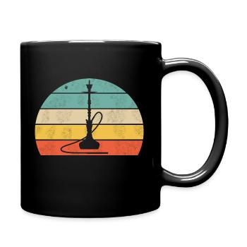 hookah - Full Colour Mug - black - Right